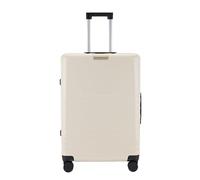Kapten & Son Heathrow Essential Check-In Sandstone 78 L | Valigia grande rigida con ruote beige | Valigia da viaggio e rotella ideale per aereo e viaggi