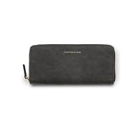 Kapten & Son Portafoglio Donna | Louvre Wallet Oyster | Portamonete Donna grande grigio perla | Portafoglio con 14 scomaprti per carte e un scoparto portamonete | 10x21x2,5 cm