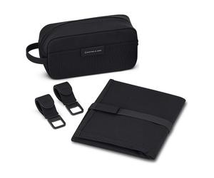 Kapten & Son Set per il cambio del pannolino 3 pezzi. nero