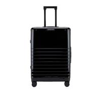 Kapten & Son Valigia Heathrow Essential Check-In All Black 82 L | Valigia grande rigida nera con ruote | Trolley e valigia da stiva ideali per l'aereo e i viaggi | Trolley da viaggio