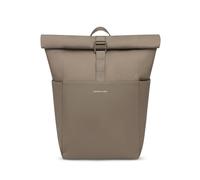 Kapten & Son Zaino Lund Basic 14 - 16,5 L | Rolltop Donna & Uomo | Bagaglio a mano con scomparto per laptop da 14" | Vegano e impermeabile, noce, 14-16,5 L