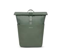 Kapten & Son Zaino Lund Basic 14 - 16,5 L | Rolltop Donna & Uomo | Bagaglio a mano con scomparto per laptop da 14" | Vegano e impermeabile, Dusty Green, 14-16,5 L