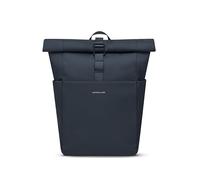 Kapten & Son Zaino Lund Basic Navy Blue 14-16 L | Rolltop Zaino da donna e uomo | bagaglio a mano con scomparto per laptop da 14" | Vegano e impermeabile