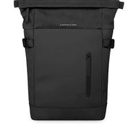 Kapten & Son Zaino Aarhus All Black o Navy Blush | Uomo&Donna | Zaino da viaggio trendy e pratico, 14L | Travel essential quotidiano, aereo, lavoro, università | Vegano & impermeabile, porta PC da 16"