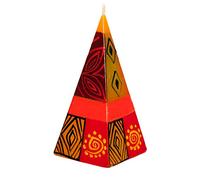 Kapula piramide candela "Desert rose New design 5 x 11 cm