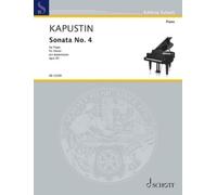 Kapustin: Sonata No. 4 Op. 60 for Piano Solo (Tascabile)