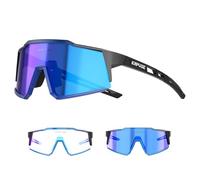 KAPVOE Fotocromatici Occhiali Da Ciclismo Con TR90 Occhiali Da Sole Sportivi Donne Uomini Che Corrono Chiaro Mtb Bicicletta Accessori Blu Nero 06