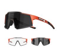 KAPVOE Fotocromatici Occhiali Da Ciclismo Con TR90 Occhiali Da Sole Sportivi Donne Uomini Che Corrono Chiaro Mtb Bicicletta Accessori Chiaro Rosso 11