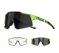 KAPVOE Fotocromatici Occhiali Da Ciclismo Con TR90 Occhiali Da Sole Sportivi Donne Uomini Che Corrono Chiaro Mtb Bicicletta Accessori Chiaro Verde 07