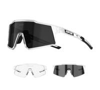 KAPVOE Fotocromatici Occhiali Da Ciclismo Con TR90 Occhiali Da Sole Sportivi Donne Uomini Che Corrono Chiaro Mtb Bicicletta Accessori Chiaro 12