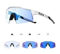 KAPVOE Fotocromatici Occhiali Da Ciclismo Con TR90 Occhiali Da Sole Sportivi Donne Uomini Che Corrono Chiaro Mtb Bicicletta Accessori Blu Bianco 03