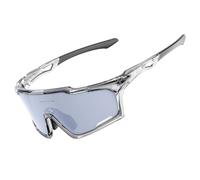 KAPVOE Occhiali da Ciclismo, Lente HD, Design del Sistema di Ventilazione, Montatura TR90, Protezione UV400, Adatti per Uomo Donna Sport Ciclismo MTB, Guida, Occhiali da Sole Sportivi 12