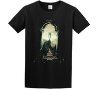 KAQlMAO Men's Alcest Les Voyages De L'Âme T-Shirt Print Tees Short Sleeve O NeckCasual Round Neck T Shirt Black M