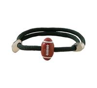 KAQNTUD Milans - Braccialetto multiuso regolabile in corda da 4 mm, accessorio alla moda per uomo con stile rugby in design semplice, As show