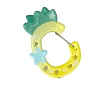 KAQNTUD Moderno moschettone portachiavi unisex alla moda acrilico frutta ritaglio arte supporto acrilico per chiavi zaino decorazione, Ananas Cava Stella, Taglia unica
