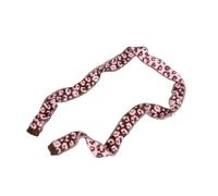 KAQNTUD Morbida sciarpa girocollo lavorata a maglia, delicata ed elegante, per foto, facile da trasportare per viaggi e uso quotidiano, sciarpa lunga con stampa leopardata, Rosso rosato, Taglia unica