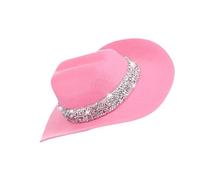 KAQNTUD Multi accessori dei capelli della cowgirl dei strass di colore per gli abiti di festival ed i temi occidentali del
