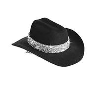 KAQNTUD Multi accessori dei capelli della cowgirl dei strass di colore per gli abiti di festival ed i temi occidentali del