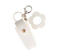 KAQNTUD Porta rossetti in pelle robusta, accessorio portatile per rotuines Life Daily Commutes e viaggi avventure uso quotidiano, Come mostrato, As show