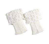 KAQNTUD Scaldamuscoli invernali in morbido acrilico coprigambe antiscivolo calzini termici traspiranti per le donne Indoor Outdoor Attività Wicking poliestere scaldapiedi, OW, Taglia unica