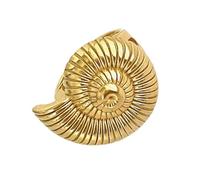 KAQNTUD Spirali/Conche/Croissants Anelli di apertura regolabili Trendy Gioielli in acciaio inossidabile per donne alla moda, As show, Acciaio inossidabile