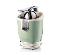 Ariete 413 Spremiagrumi Elettrico con Leva - Salvagoccia - Motore Silenzioso - 85 Watt - Design Vintage - Verde