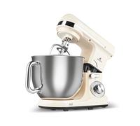 Karaca Blendburst Stand Mixer, Iconic Beige - Potente elettrodomestico da cucina con 1400 W di potenza e 5,7 l di capacità