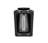 KARACA Hatır Neo Macchina da caffè turca Silver - Caffettiera elettrica per moka con 3 livelli di potenza, 300 ml, capacità 5 tazze, 735 W, spegnimento automatico e protezione dal surriscaldamento