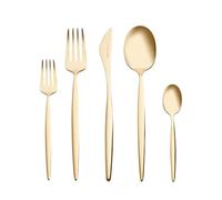 Karaca Lızbon Gold - Set di posate da 6 persone, 30 pezzi