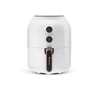 Karaca Multifry Bianco Padella Singola, Superveloce, Friggitrice ad Aria Calda Scaldavivande Elettrica, Tecnologia Meno Grassi, Friggitrice ad Aria Calda, 1350W, Tecnologia Rimozione Grassi, 3,5 Litri