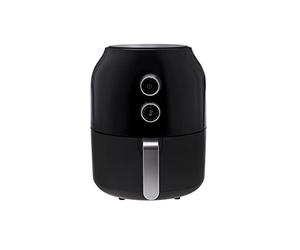 Karaca Multifry Friggitrice nera 3,5 l - frittura sana e croccante senza olio, metodi di cottura versatili tra cui riscaldamento e cottura, circolazione dell'aria calda a 360 gradi per una