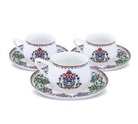 Karaca Nakkaş SET 6 Tazzine Caffè servizio da caffè