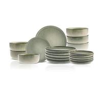 Karaca New Skal Service de table 18 pièces pour 6 personnes Tables de service