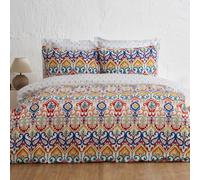 Karaca Sarah Anderson Lionel - Set copripiumino matrimoniale, colore: Blu