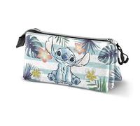 Disney Lilo and Stitch Ocean-Astuccio triplo, blu, 23 x 11 cm