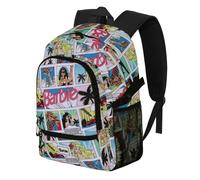 Karactermania Barbie Comic-Zaino Fight FAN 2.2, Multicolore, 31 x 44 cm, Capacità 24 L