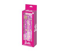 Karactermania Barbie Mix-Confezione di Matita Eterna + Penna Gel Cancellabile, Rosa, 14 x 23 cm