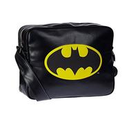 Karactermania- Batman Borsa Tracolla Basic Messenger, Colore Nero (Negro), 35 cm, 44106