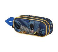 Karactermania Batman Night-Astuccio 3D Doppio, Blu Scuro, 22 x 9,5 cm