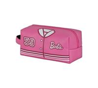Barbie Varsity-Borsa da Toilette da Viaggio Brick PLUS, Rosa, 27 x 13 cm