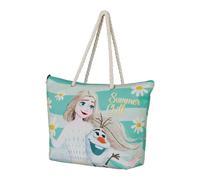 Disney Frozen 2 Chill-Borsa da Spiaggia Soleil, Blu, 52 x 37 cm