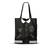 Karactermania Borsa A Tracolla In Tessuto Wednesday Varsity