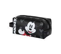 Disney Topolino Surprise-Borsa da Toilette da Viaggio Brick Plus, Nero, 25 x 12 cm