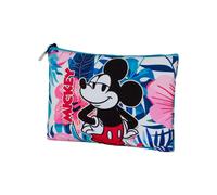 Disney Topolino Blossom-Borsa da Toilette Pochette Soleil, Multicolore, 30 x 22 cm