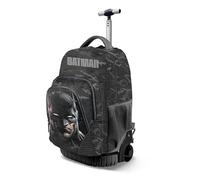 Karactermania Batman Face-Zaino Trolley GTS FAN, Nero, 32 x 47 cm, Capacità 39 L