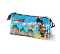 Karactermania Dragon Ball Goku Piccolo-Astuccio Triplo, Blu, 23 x 11 cm
