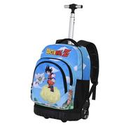 Karactermania Dragon Ball Goku Piccolo-Zaino Trolley GTS FAN, Blu, 32 x 47 cm, Capacità 30 L