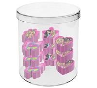 Karactermania Barbie Mix-Cubo con 12 Gomme da Cancellare, Rosa