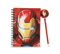 Karactermania Iron Man Stark-Confezione Regalo con Taccuino e Matita Fashion, Multicolore