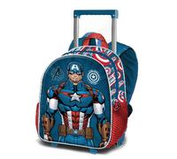 Karactermania Marvel Capitan America Zaino Trolley Asilo 3D 06921
